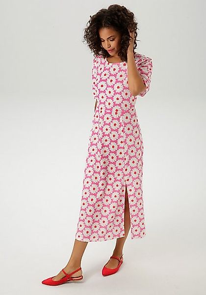 Aniston CASUAL Sommerkleid, allover mit Blüten bedruckt günstig online kaufen