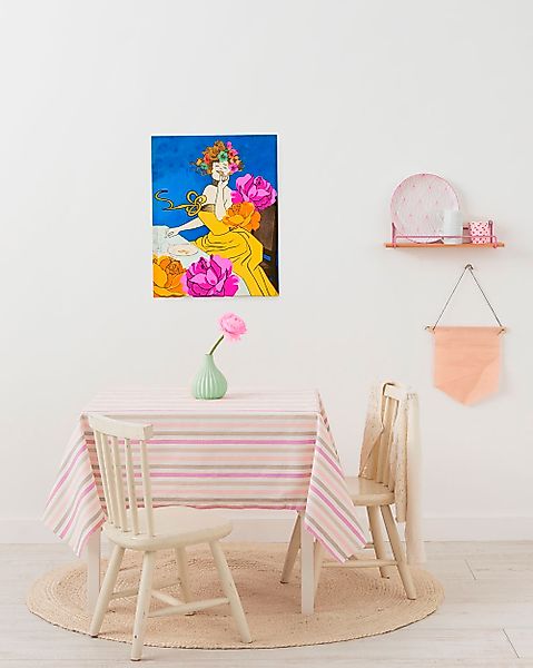 Komar Leinwandbild "Sweet Temptation - Größe 30 x 40 cm" Natur 1 Stk. tlg. günstig online kaufen