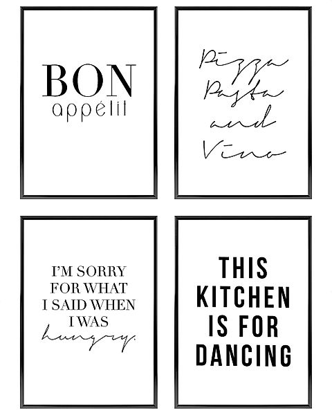 Heimlich Poster Set als Wohnzimmer Deko, günstig online kaufen