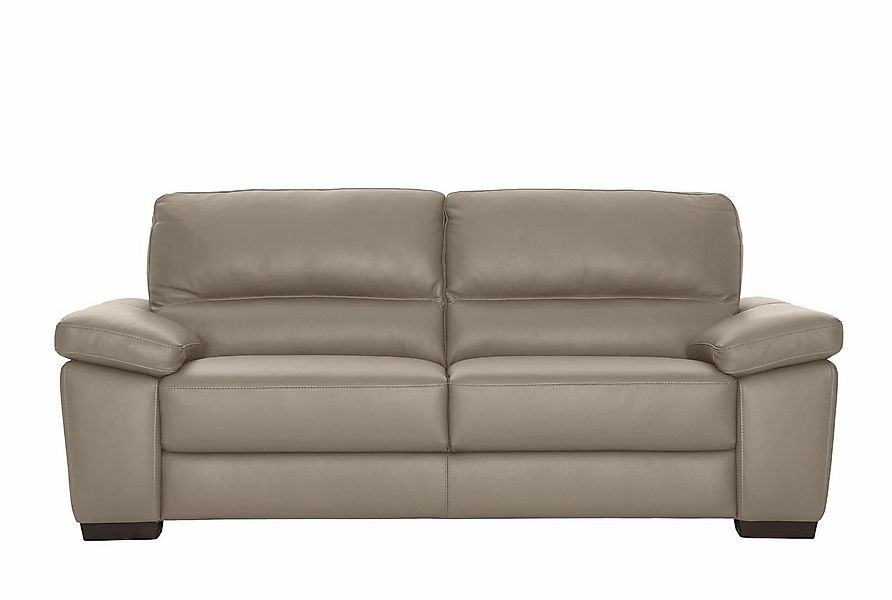 CALIA ITALIA 3-Sitzer Gaia, hochwertiges Ledersofa mit erstklassigem Sitzko günstig online kaufen