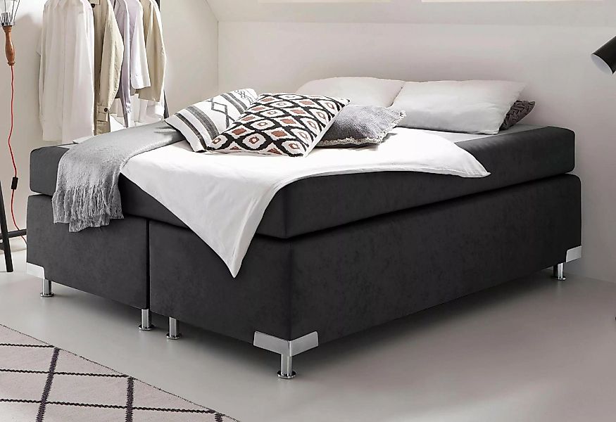 Westfalia Schlafkomfort Boxspringbett "Holland", ohne Kopfteil, frei im Rau günstig online kaufen