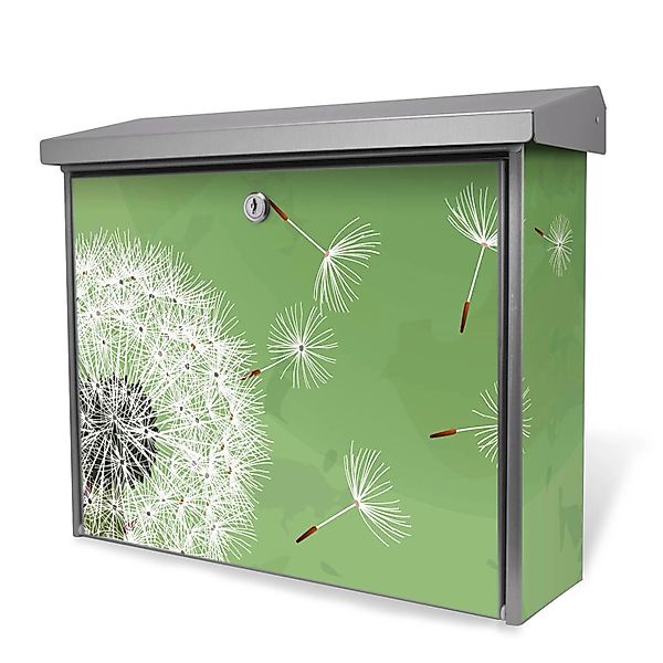 Banjado Briefkasten Edelstahl 38.5x31.5x12cm Ohne Zeitungsfach Inkl. Montag günstig online kaufen