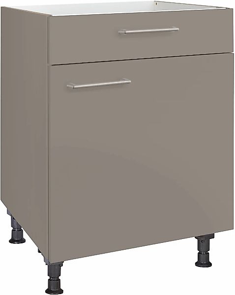 nobilia Kochfeldumbauschrank ""Laser", mit Schukasten und Tür, Ausrichtung günstig online kaufen