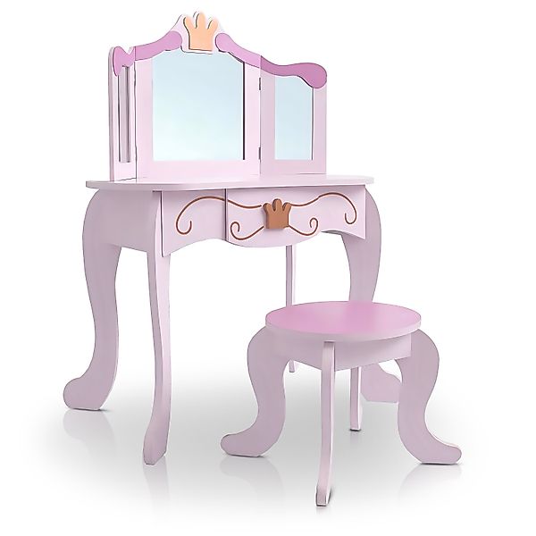 habeig Kindertisch Kindertisch Prinzessin Schminktisch Frisiertisch günstig online kaufen