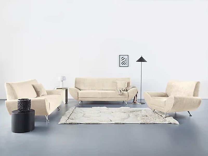 INOSIGN Polstergarnitur »Saltare elegant und komfortabel«, (3 tlg.) günstig online kaufen