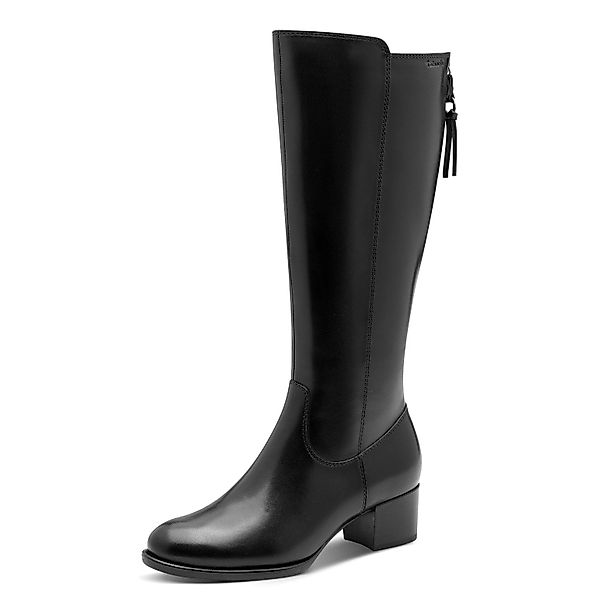 Tamaris Stiefel, Blockabsatz, Langschaftstiefel mit Innenreißverschluss günstig online kaufen