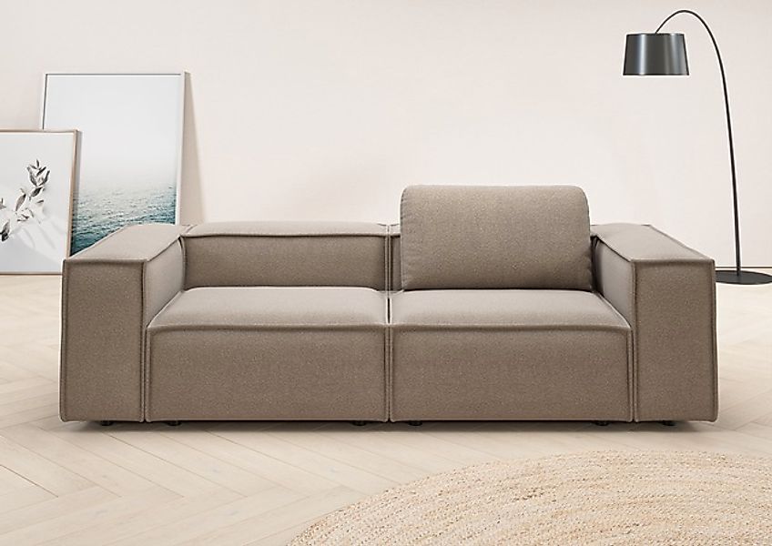 Home affaire 2-Sitzer »Watertown, modernes Sofa 246 cm breit, auch in Feinc günstig online kaufen
