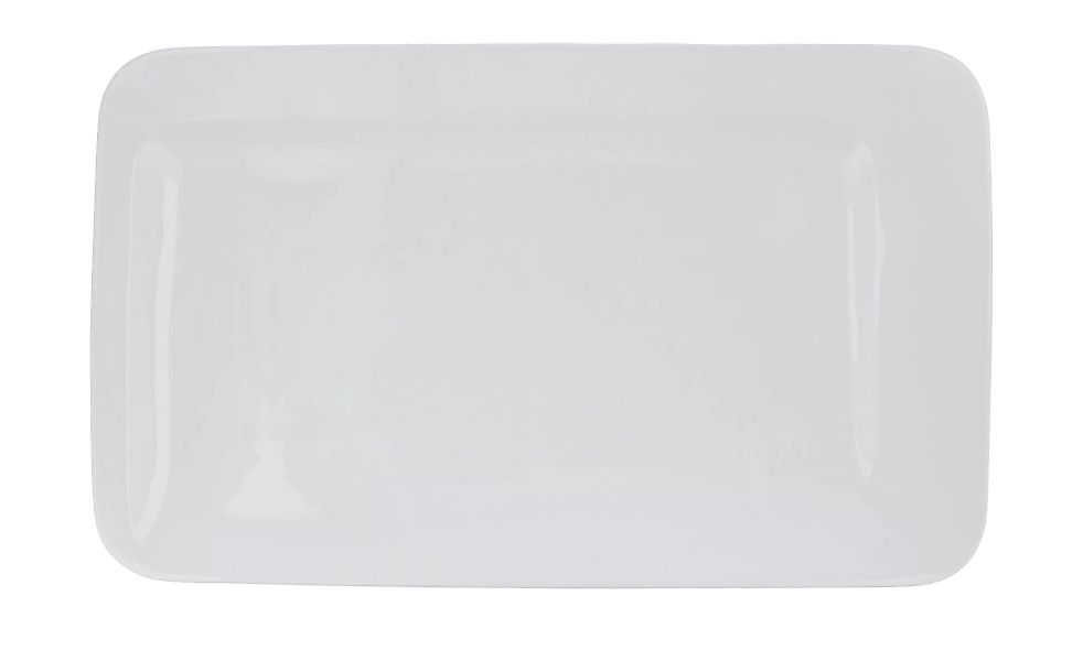 KHG Servierplatte - weiß - Porzellan - 21,8 cm - 2,7 cm - Sconto günstig online kaufen