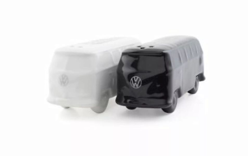 VW Collection by BRISA VW T1 Bulli Bus 3D Salz & Pfefferstreuer schwarz günstig online kaufen