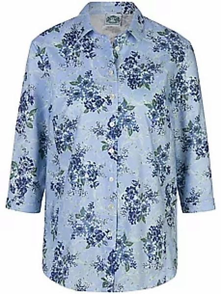 Bluse 3/4-Arm Hammerschmid blau günstig online kaufen