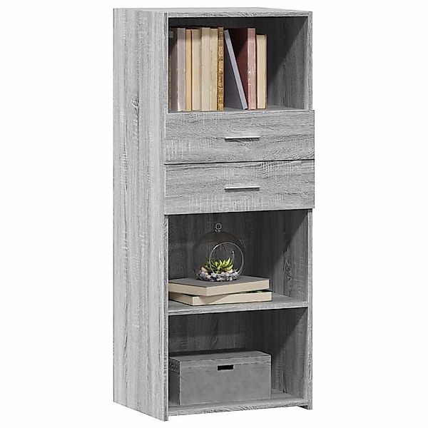 vidaXL Highboard Highboard Grau Sonoma 50x42,5x124 günstig online kaufen