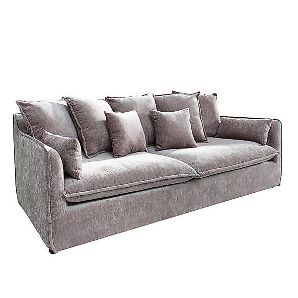 riess-ambiente 3-Sitzer HEAVEN 210cm taupe · Hussensofa inkl. Kissen und ab günstig online kaufen