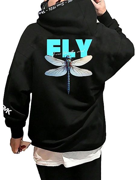 RMK Kapuzenpullover Herren Winter Pullover Fly Libelle günstig online kaufen