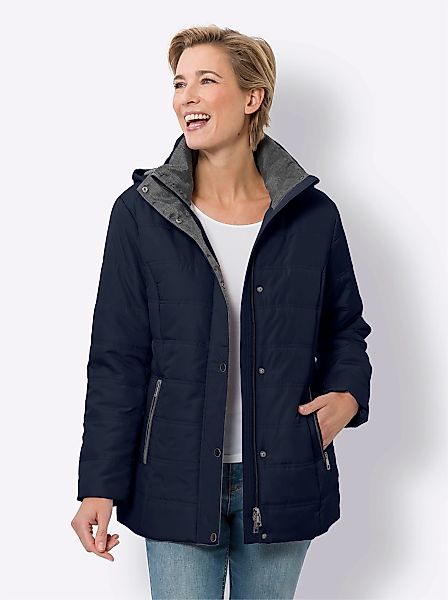 Classic Basics Steppjacke, mit Kapuze günstig online kaufen