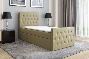 A&J MöbelLand GmbH Boxspringbett Einzelbett LILI günstig online kaufen