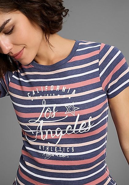 KangaROOS T-Shirt kurzärmelig, sehr figurbetont, aus Baumwolle und Polyeste günstig online kaufen