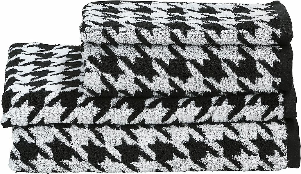 done. Handtuch Set "DAILY SHAPES, 4-teilig, Gästehandtuch," 4 Jacquard-Walk günstig online kaufen