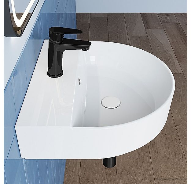 HOROW Waschbecken Aufsatzwaschbecken Waschtisch Handwaschbecken Klein Keram günstig online kaufen