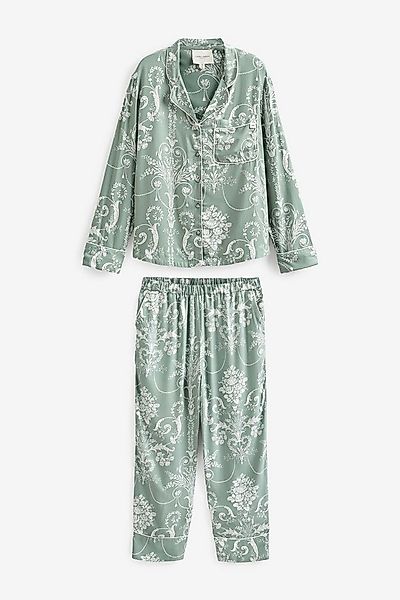 LAURA ASHLEY Pyjama Laura Ashley Josette Pyjama mit Knopfleiste (2 tlg) günstig online kaufen