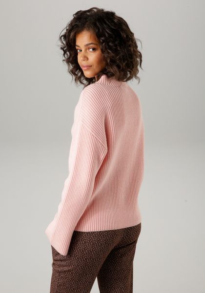 Aniston CASUAL Strickpullover mit Stehkragen günstig online kaufen