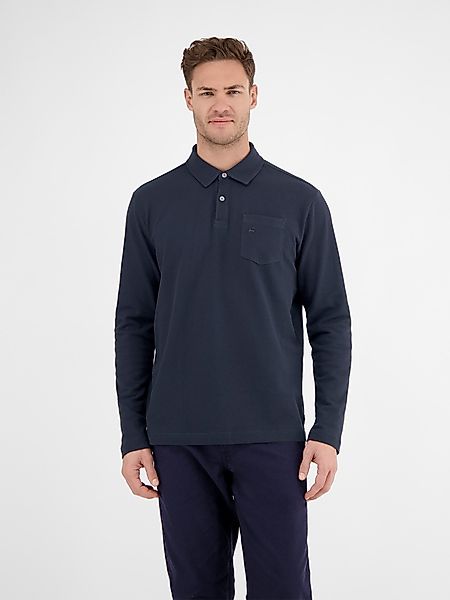 LERROS Langarm-Poloshirt mit Logo Stickerei günstig online kaufen