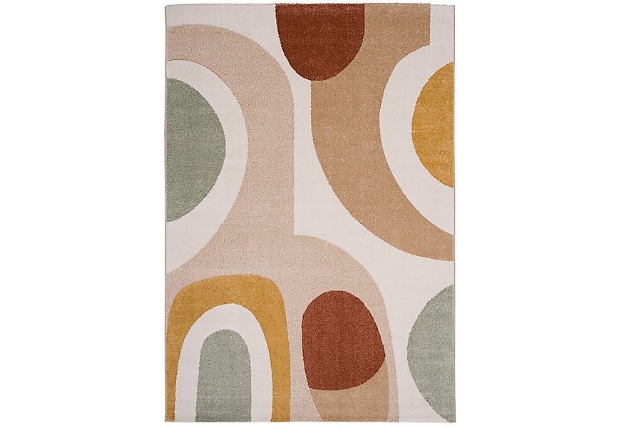 Pergamon Designteppich Designer Teppich Faro Retro, Rechteckig, Höhe: 11 mm günstig online kaufen