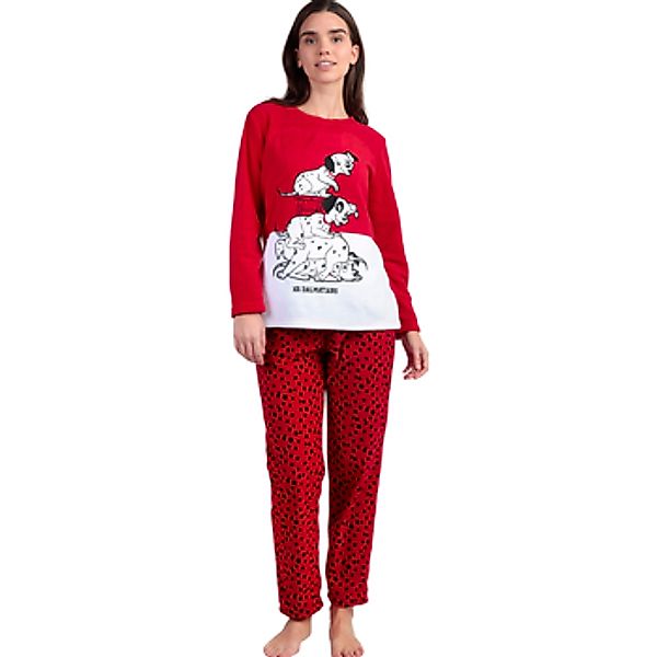 Admas  Kleider & Outfits Pyjama Microfleece Hose Top Dalmatians Varsity Dis günstig online kaufen