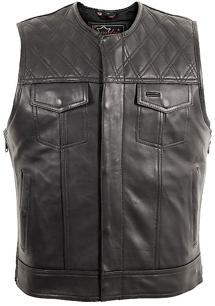 MDM Lederweste Custom Biker Lederweste Diamond günstig online kaufen