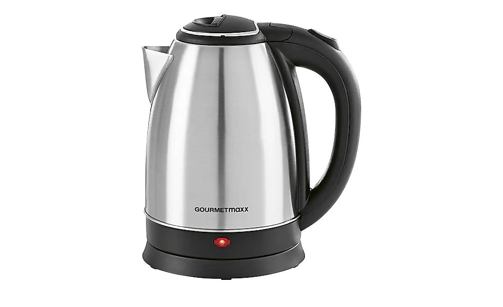 GourmetMaxx Wasserkocher  13704 ¦ silber ¦ Edelstahl ¦ Maße (cm): B: 17 H: günstig online kaufen