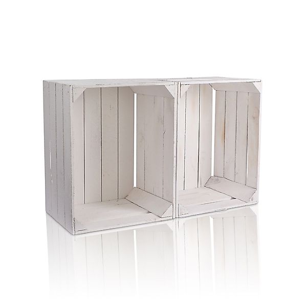 CHICCIE Holzkiste Regale Weiß 50x40x30cm - günstig online kaufen