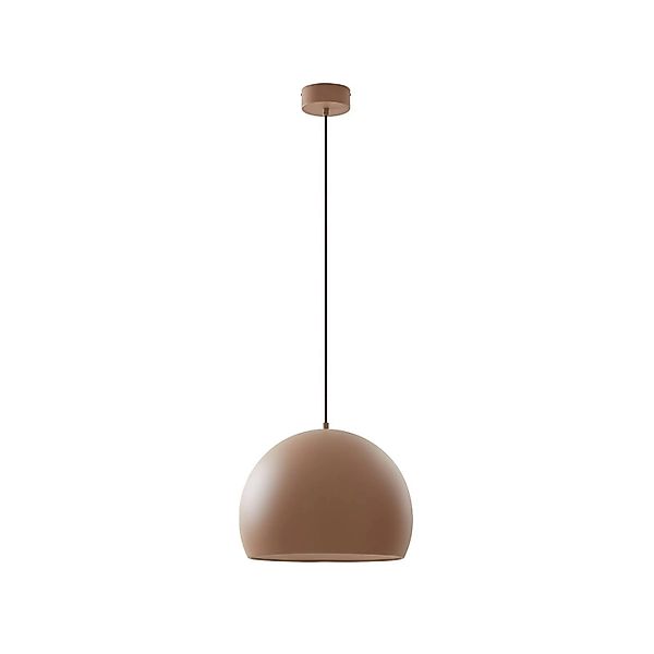 Lucande LED Lythara 10014835 Design Modern in Braun aus Aluminium 1-flammig günstig online kaufen