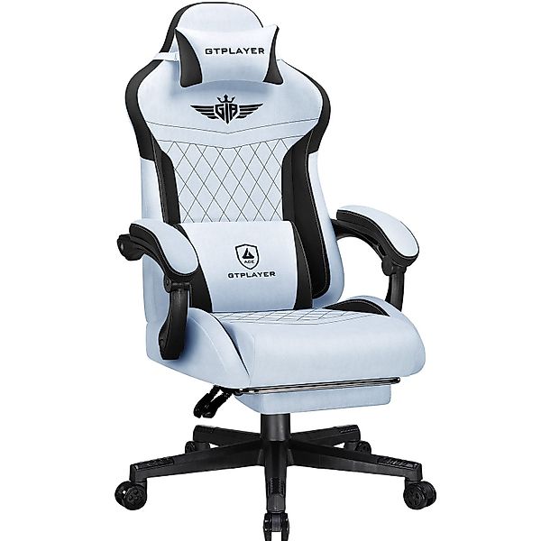 GTPLAYER Gaming-Stuhl Stoff Gaming Chair Ergonomisch günstig online kaufen
