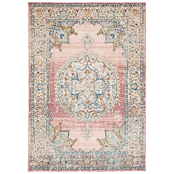 vidaXL Teppich Arbizu Indoor Und Outdoor Vintagedesign 140x200 Cm 1933620 günstig online kaufen
