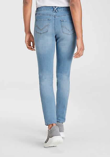 H.I.S 5-Pocket-Jeans "ariaMS", normale Leibhöhe, Röhrenjeans, mit Used-Wasc günstig online kaufen