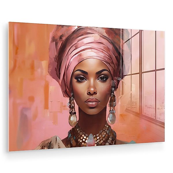 MuchoWow Acrylglasbild Kunst - Frau - günstig online kaufen