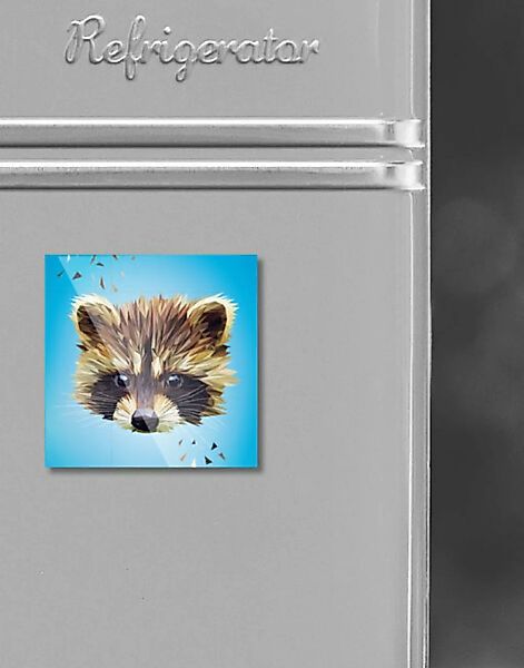 Kühlschrankmagnete Lowpoly Tiere günstig online kaufen