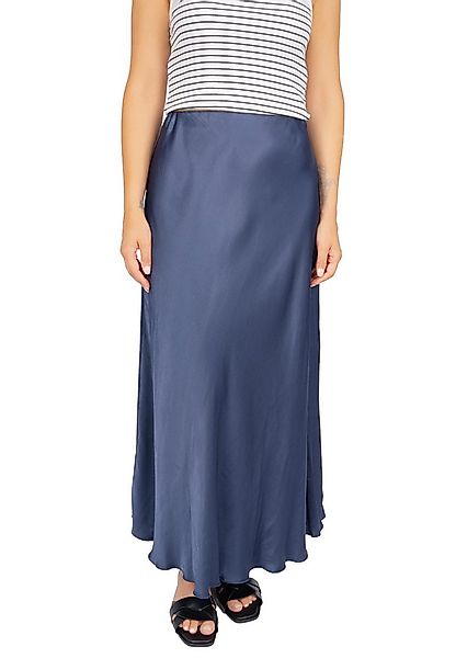 Seasons of April A-Linien-Rock LILLY SATIN Damen Satin Midi Rock One-Size günstig online kaufen