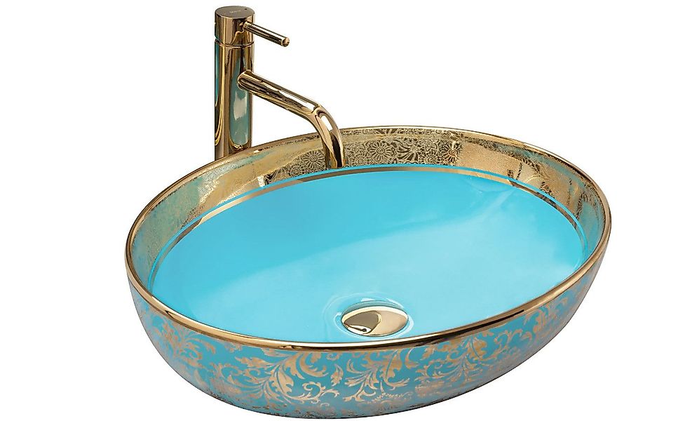 GTM Design Aufsatzwaschbecken MARGOT Glanz Modern Waschbeckenm günstig online kaufen