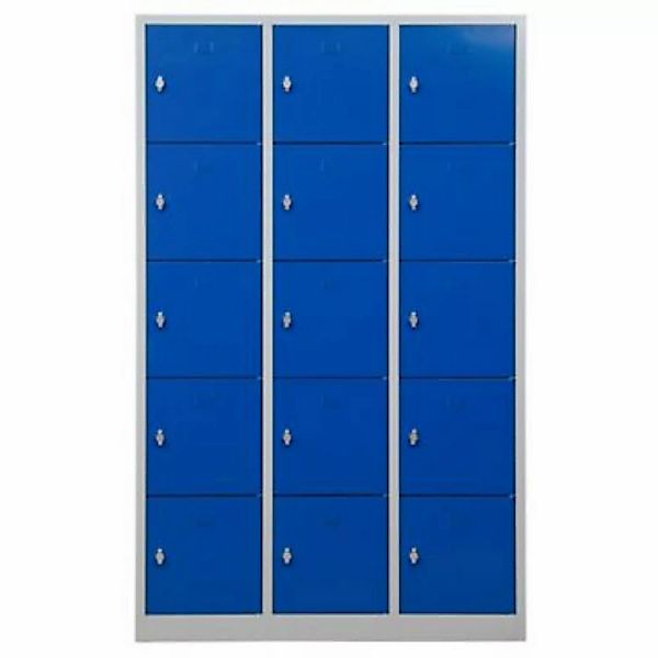 PROREGAL Schließfachschrank Falcon Large HxBxT 190 x 119 x 45 cm Vorhängesc günstig online kaufen