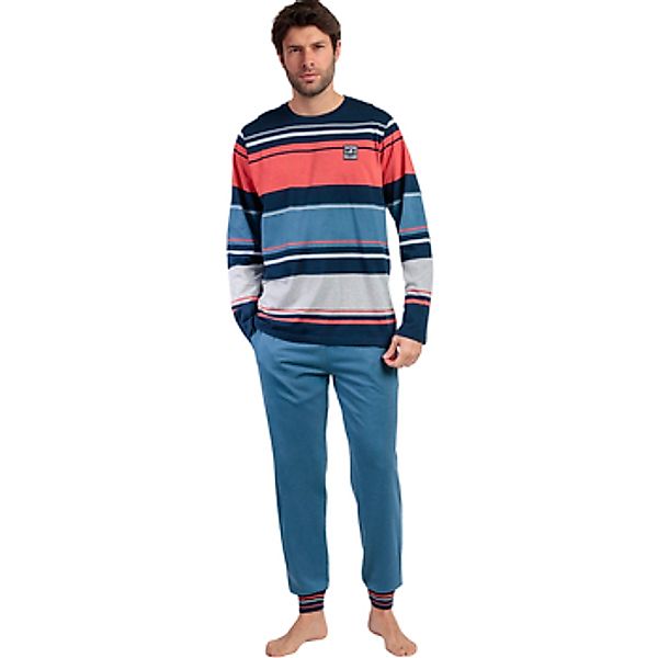 Admas  Kleider & Outfits Pyjama Hose Top Langarm Rayas Burnt Lois günstig online kaufen