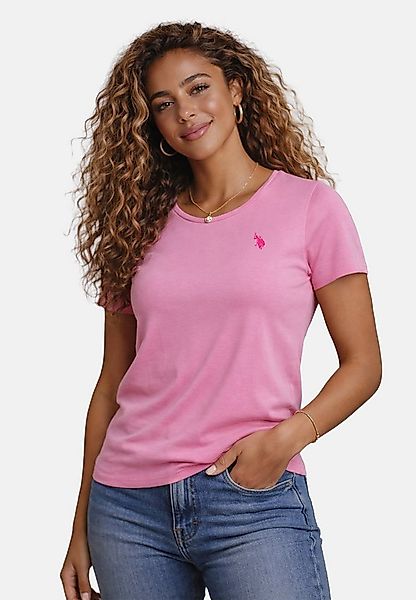 U.S. Polo Assn. T-Shirt USSareena – Damen Shirt mit Stretch-Anteil und Logo günstig online kaufen