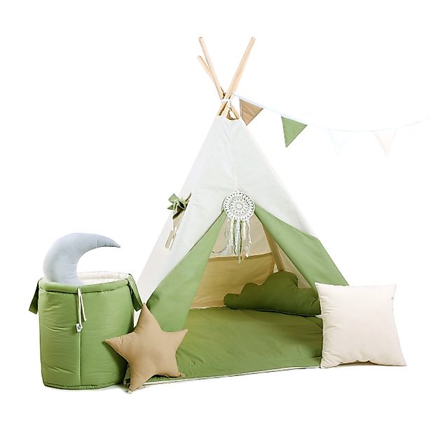 Rainbow Kids Tipi-Zelt Kinderzelt Spielzelt Teepee günstig online kaufen