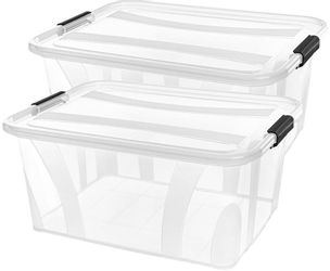 Siena Home Aufbewahrungsbox "Anzio", (Set, 2 St.), Kunststoff, 100% recycle günstig online kaufen