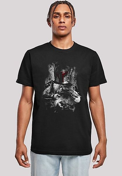 F4NT4STIC T-Shirt Star Wars Boba Fett Distressed Print günstig online kaufen