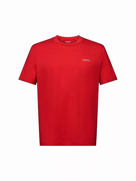 Esprit T-Shirt Unisex Logo-T-Shirt (1-tlg) günstig online kaufen