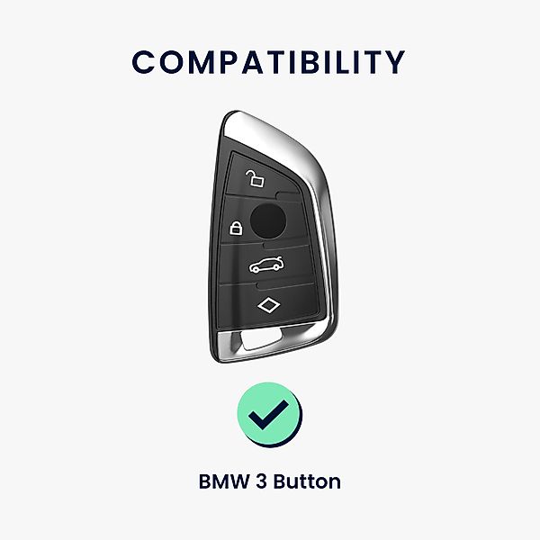 kwmobile Schlüsseltasche Hülle für BMW 3-Tasten günstig online kaufen