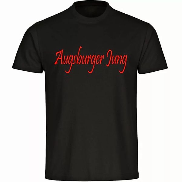 multifanshop T-Shirt Herren Augsburg - Augsburger Jung - Männer günstig online kaufen