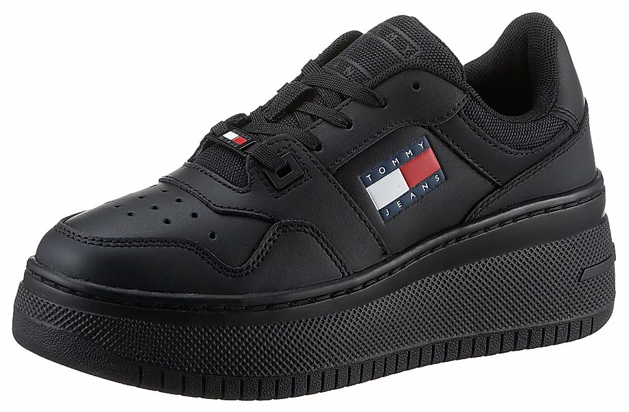 Tommy Jeans Plateausneaker "TJW RETRO BASKET FLATFORM ESS", mit Logoschrift günstig online kaufen