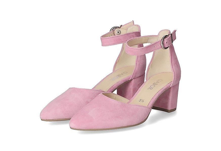 Gabor Gabor 81.340.15 Damen Rauleder rosa Keilpumps günstig online kaufen