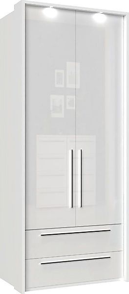 Places of Style Drehtürenschrank "Piano, inklusive Rahmen und Beleuchtung, günstig online kaufen